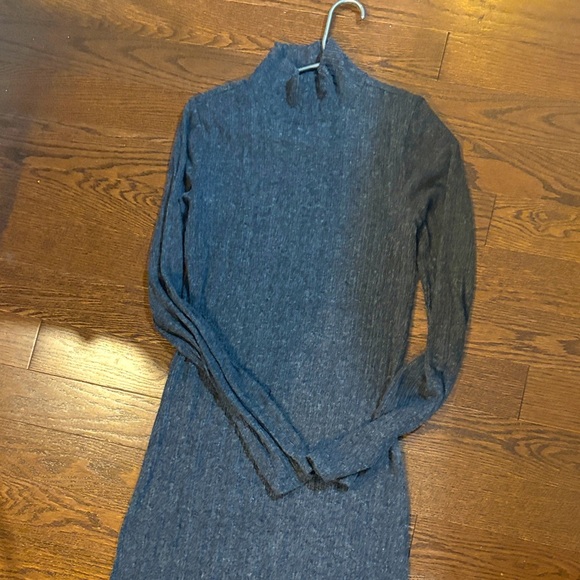 Daily Practice Dresses & Skirts - Gray Turtleneck Sweater Dress PTP is 16  super soft Dress perfect for fall